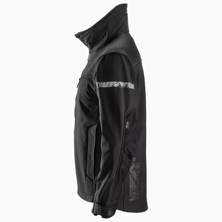 1200-0404 AllroundWork Softshell Jacket Black Snickers® - Image 3