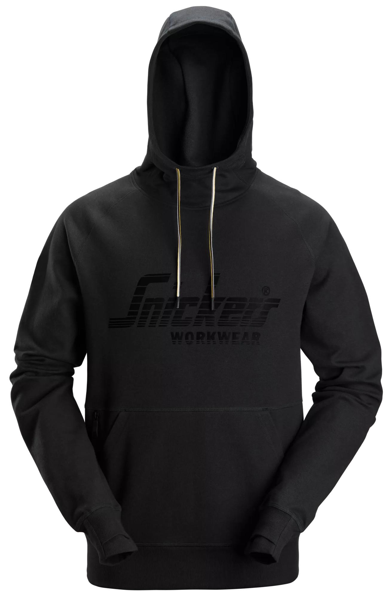 Snickers® 2894-0400 Logo Hoodie – Black