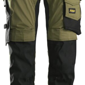 Snickers® 6241-3104 Stretch Pants Holster Pockets – Khaki green/Black