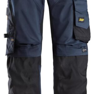 Snickers® 6251-9504 Stretch Relaxed fit Work Pants Holster Pockets – Navy/Black