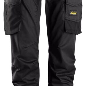 Snickers® 6803-0404 Stretch Pants without Knee Pockets – Black/Black