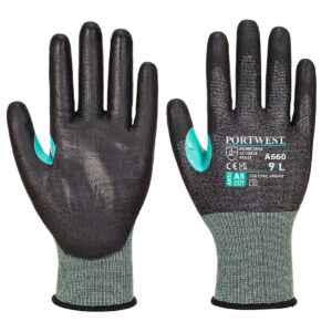 Portwest A660 CS Cut E18 PU Glove A5 - TECHACS Safety Solutions